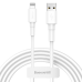 Baseus CALSW-02 Lightning (MD818) Провод для Зарядки 2.4A / 100 cm Белый