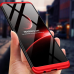 GKK 360 Protection Case Front and Back Case Full Body Cover Samsung Galaxy M51 black-red