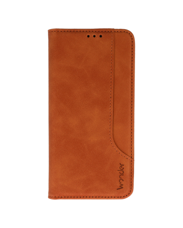 Чехол Wonder Prime для Samsung Galaxy S21 FE коричневый