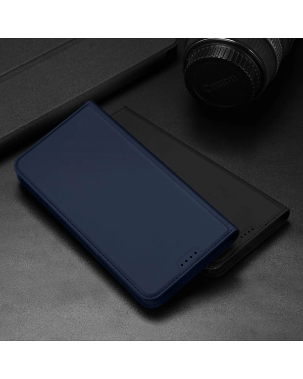 Dux Ducis Skin Pro Case for Google Pixel 7a Flip Card Wallet Stand Black