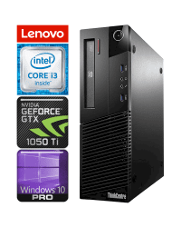 Lenovo M83 SFF i3-4160 4GB 2TB GTX1050Ti 4GB DVD WIN10PRO/W7P [refurbished]