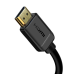 Кабель Baseus HDMI 2.0 4K 60 Гц 3D HDR 18 Гбит|с 1 м черный (CAKGQ-A01)