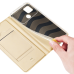 Dux Ducis Skin Pro Case for Xiaomi Poco C40 Flip Card Wallet Stand Gold