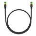 Braided network cable cat.8 Baseus Ethernet RJ45, 40Gbps, 0,5m (black)