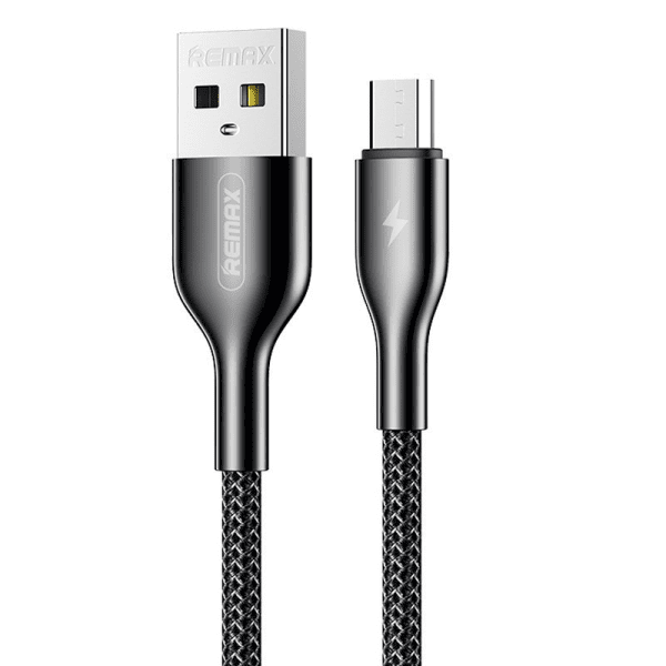 REMAX Kingpin Series Data Cable USB - Micro USB 2.1A black (RC-092m)
