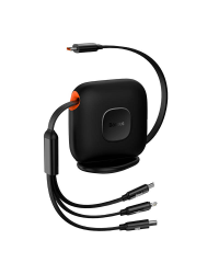 Baseus Traction 3-in-1 USB-C cable USB-C | Lightning | Micro 100W 1.7m (black)