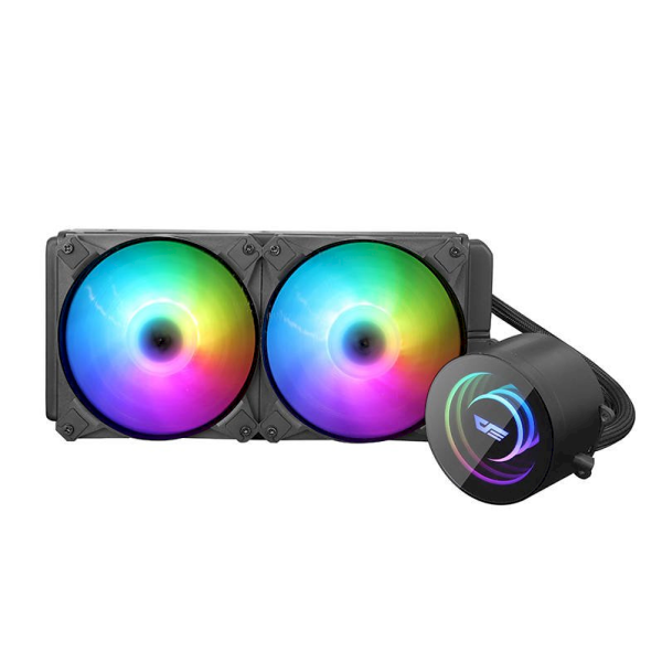 Обложка книги «PC Watercooling AiO Darkflash DX-240 RGB (Double, 120x120)»