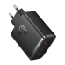 Настенное зарядное устройство Baseus OS-Cube Pro 2xUSB-C + USB, 65 Вт (черный)