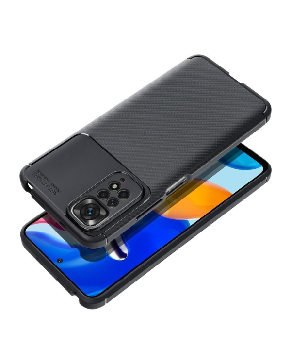 Fusion Carbon Premium силиконовый чехол для Samsung A22 5G черный