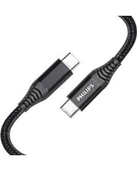 Philips - Кабель для зарядки - USB C - USB C -DLC5206C|00 - 2M черный
