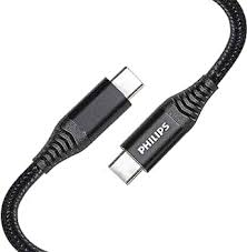 Philips - Кабель для зарядки - USB C - USB C -DLC5206C|00 - 2M черный