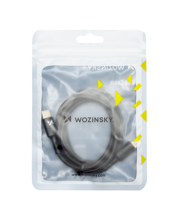 Дополнительное изображение книги «Wozinsky cable USB Type C - USB Type C Power Delivery 18W 2m black (WUC-PD-CC2B)»
