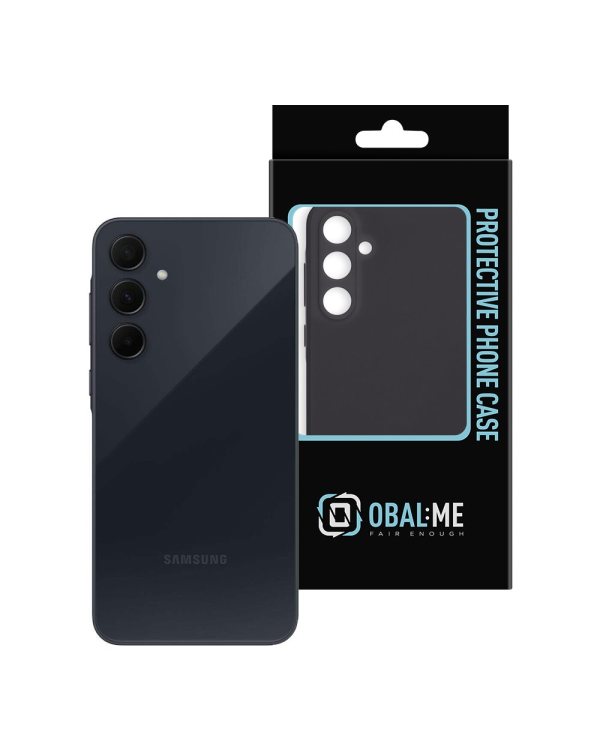 OBAL:ME Matte TPU защитный чехол Samsung Galaxy A35 5G черный