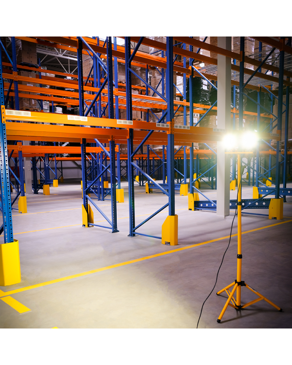 Рабочий светильник светодиодный 2х50Вт 4500К со штативом Forever Light