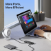Ugreen CM219 HUB with 4 USB-A 3.0 ports and USB-A 3.0 cable - black
