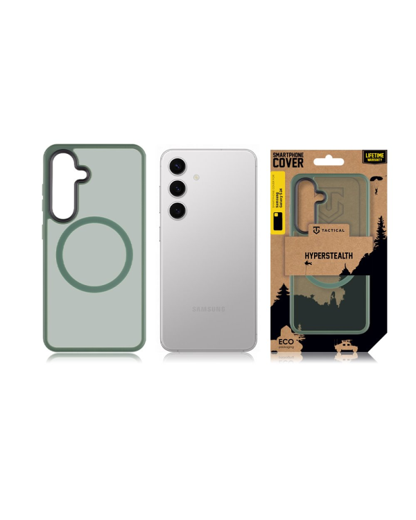 Tactical MagForce Hyperstealth Cover for Samsung Galaxy S24 Forest Green