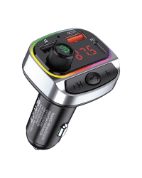 KAKUSIGA KSC-1066 автомобильный FM-трансмиттер QC 3.0 | 18 Вт | USB Flash | Bluetooth 5.0 черный