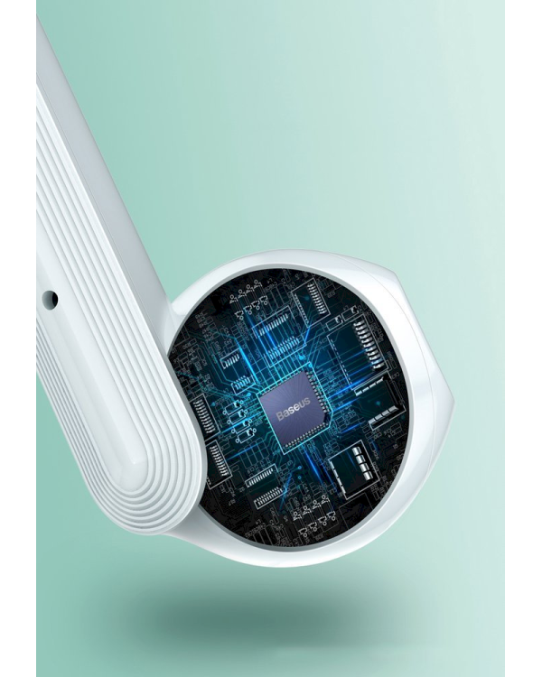 Baseus W09 беспроводные наушники с микрофоном (MWP22ZM/A) белые