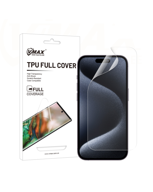 Vmax protective film invisble TPU film - full coverageдля iPhone 14 Pro Max 6,7"