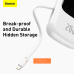 Powerbank Baseus Qpow PRO with cable, 20000mAh, 20W (White)