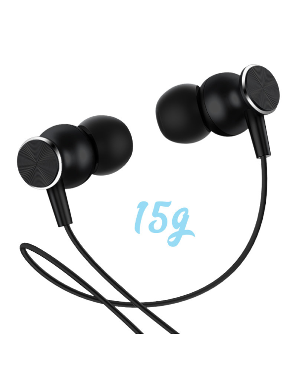 Joyroom EarBuds USB Headphones Type C with remote control and microphone silver (JR-EC04 Silver)