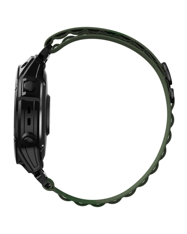 Tech-Protect Nylon Pro Strap for Garmin Fenix ââ5|6|6 Pro|7 - Dark Green