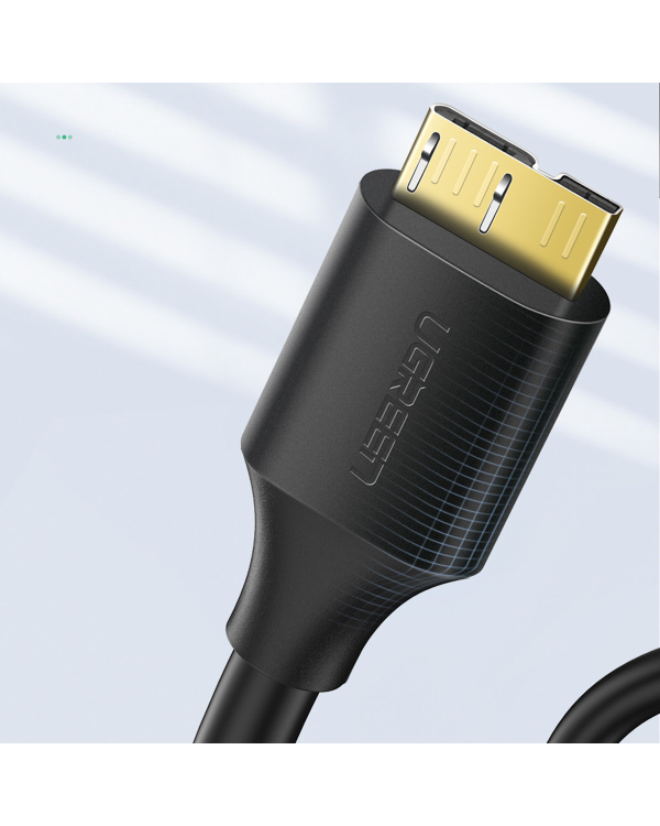 UGREEN US130 | Кабель USB 3.0 - micro USB 3.0 | 0,5 м | черный