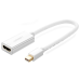 Ugreen FHD (1080p) HDMI (female) - Mini DisplayPort (male - Thunderbolt 2.0) adapter cable white (MD112 10460)