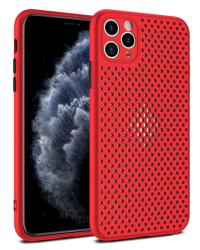 Fusion Breathe Case Силиконовый чехол для Apple iPhone 12 Mini Красный
