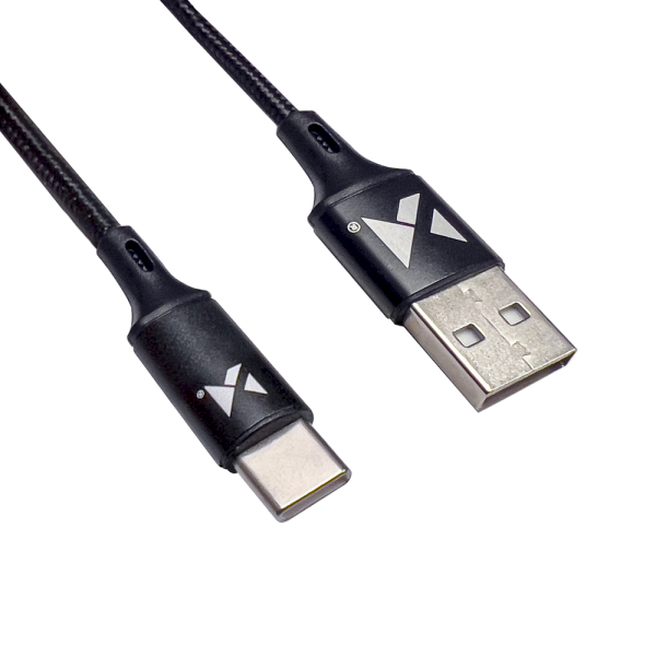 Обложка книги «Wozinsky cable USB - USB Type C 2,4A 2m black(WUC-C2B)»