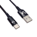 Обложка книги «Wozinsky cable USB - USB Type C 2,4A 2m black(WUC-C2B)»