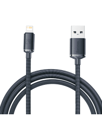 Baseus Crystal cable USB to Lightning, 2.4A, 2m (black)