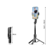 Fusion универсальный штатив | selfie stick | держатель для телефона | fotocam 90 см + bluetooth-пульт Fusion универсальный штатив | selfie stick | держатель для телефона | fotocam 90 см + bluetooth-пульт