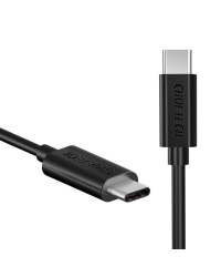 Choetech USB Type C - USB Type C charging data cable 3A 1m black (CC0002)