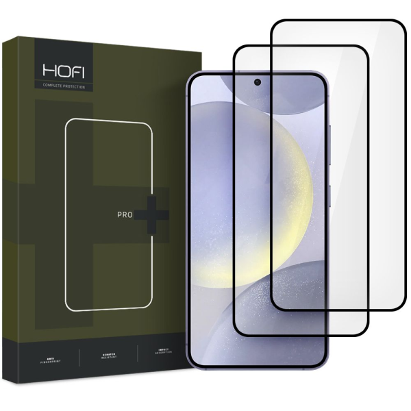HOFI GLASS PRO+ 2-PACK GALAXY S25 BLACK TEMPERED GLASS