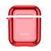 Baseus Shining Hook Силиконовый чехол для наушников Apple Airpods 1 / 2 красный