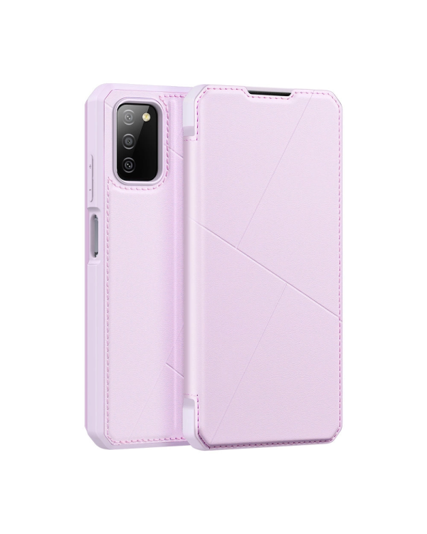 DUX DUCIS Skin X Bookcase type case for Samsung Galaxy A03s pink