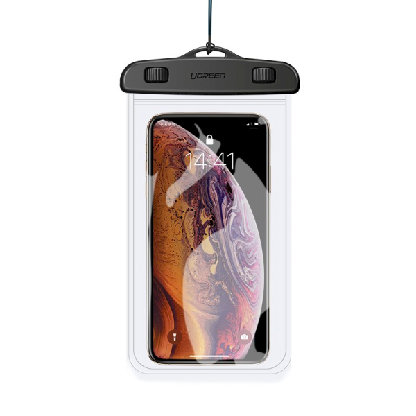 Обложка книги «Ugreen waterproof phone case IPX8 black (60959)»