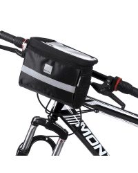 Wozinsky bicycle handlebar bag 2L black (WBB12BK)