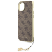 Guess GUHCP15MGF4GBR iPhone 15 Plus 6.7" brązowy|brown hardcase 4G Charms Collection