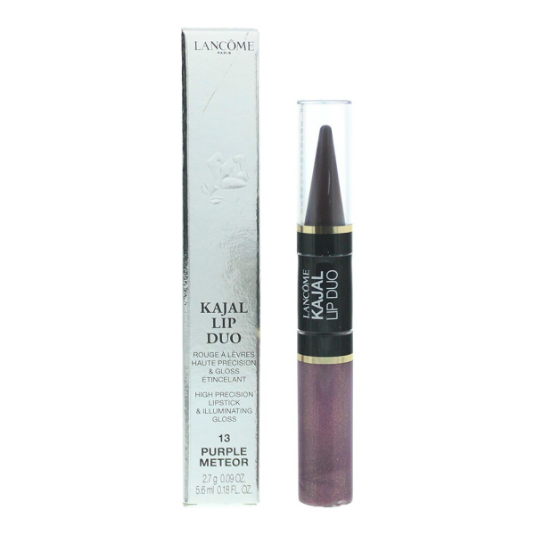 Lancome, Kajal Lip Duo, Duo, Жидкая помада, 13, Purple Meteor, 2,7 г