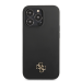 Обложка книги «Guess 4G Silicone Metal Logo Case for iPhone 13 Pro Max Black»