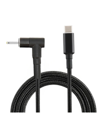 Кабель для зарядки ноутбука Fusion USB-C для ASUS 2,5 x 0,7 мм | 18,5 В-20 В | 100 Вт | 1,8m