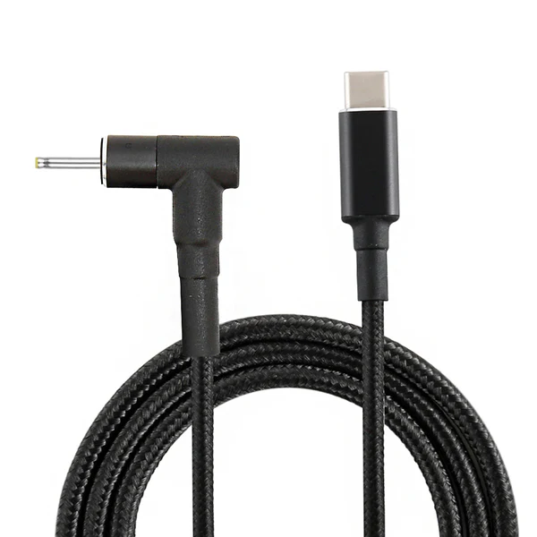 Кабель для зарядки ноутбука Fusion USB-C для ASUS 2,5 x 0,7 мм | 18,5 В-20 В | 100 Вт | 1,8m