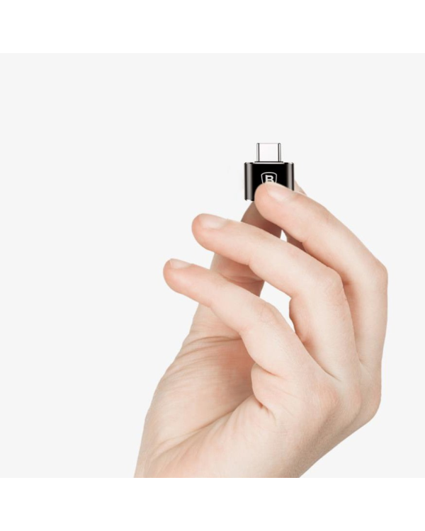 Дополнительное изображение книги «Baseus USB to USB Type-C Adapter 2.4A (Black)»