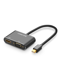 Ugreen HDMI / VGA - mini DisplayPort adapter Full HD 1080p black (MD115 20422)