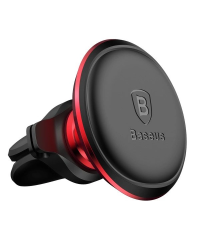 Baseus C40141201913-00 magnetic car holder for air vent - black and red