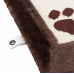 Точилка для ногтей : Trixie Коврик для царапания с плюшевой каймой, 70 × 45 см, темно-коричневый