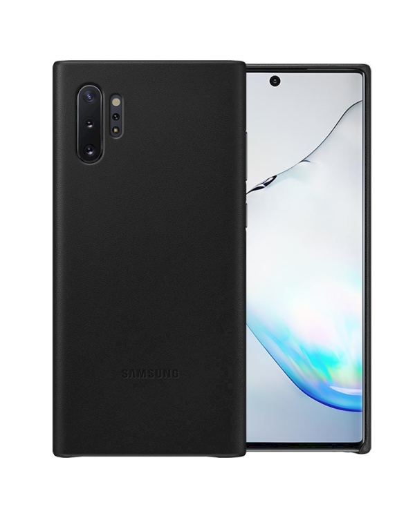 Samsung EF-VN975LBEGWW кожаный чехол для Samsung N975 Galaxy Note 10+ (Note 10+ 5G) черный