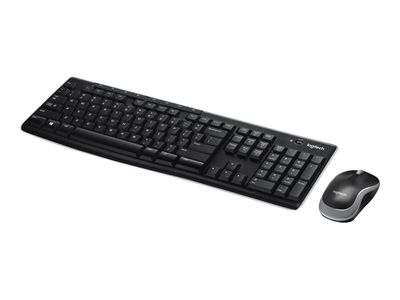 Logitech Mouse and Keyboard Set MK270 - US Layout - Black